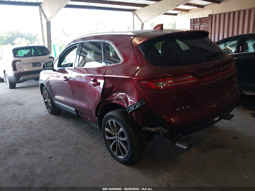 Vin: 5lmcj2c93hul12116, lot: 45978855, lincoln mkc select 20173