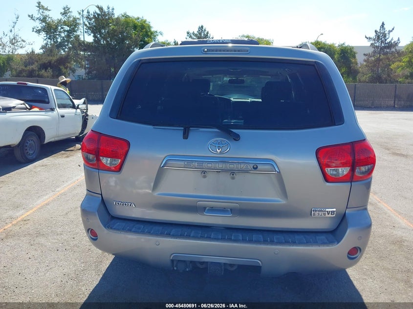 2008 Toyota Sequoia Limited 5.7L V8 VIN: 5TDZY68A88S014852 Lot: 45480691