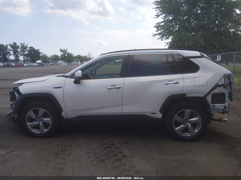 2020 Toyota Rav4 Hybrid Limited VIN: JTMDWRFV3LD533819 Lot: 45480706