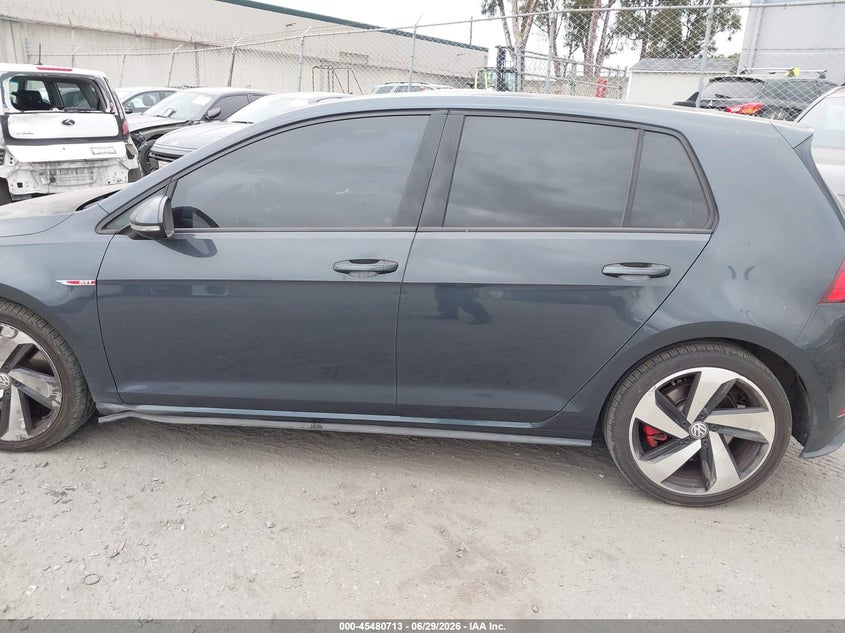 2019 Volkswagen Golf Gti 2.0T Autobahn/2.0T Rabbit Edition/2.0T S/2.0T Se VIN: 3VW6T7AU7KM036583 Lot: 45480713