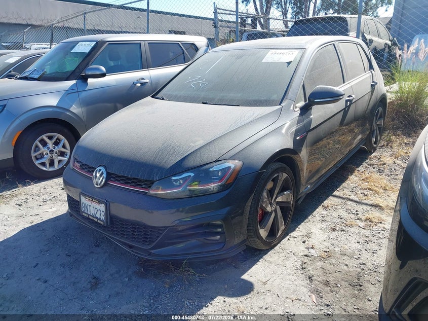 Vin: 3vw6t7au7km036583, lot: 45978888, volkswagen golf gti 2.0t autobahn/2.0t rabbit edition/2.0t s/2.0t se 20192