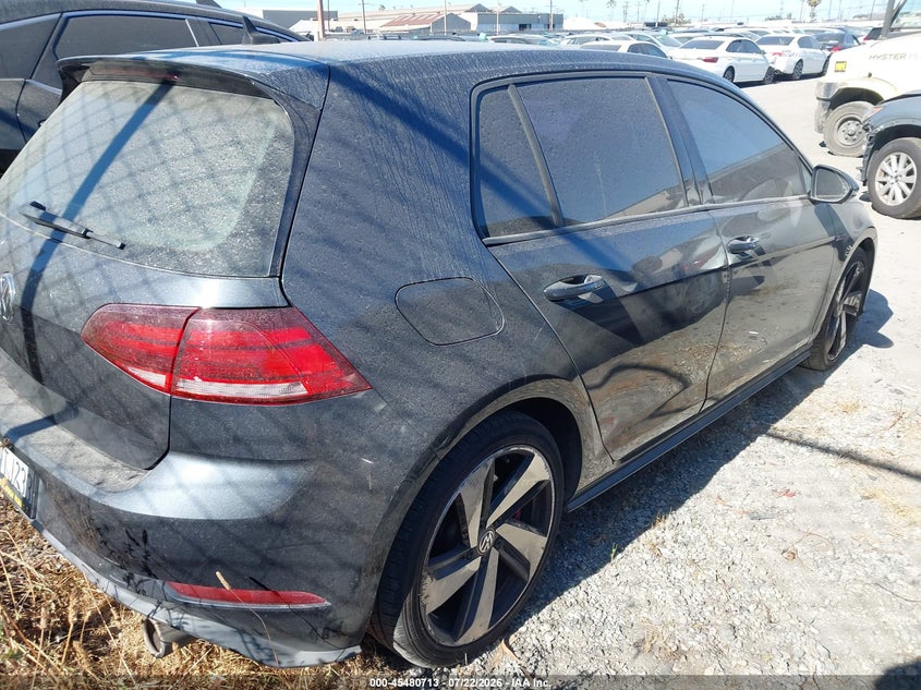 Vin: 3vw6t7au7km036583, lot: 45978888, volkswagen golf gti 2.0t autobahn/2.0t rabbit edition/2.0t s/2.0t se 20194