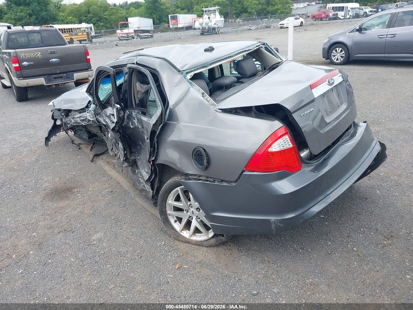 Vin: 3fahp0ja3cr101033, lot: 45978889, ford fusion sel 20123