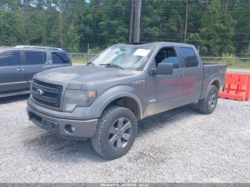 2013 Ford F-150 Fx4/King Ranch/Lariat/Limited/Platinum/Xl/Xlt, Крыша, IAAI, VIN 1FTFW1ET7DKG40279 — фото 2