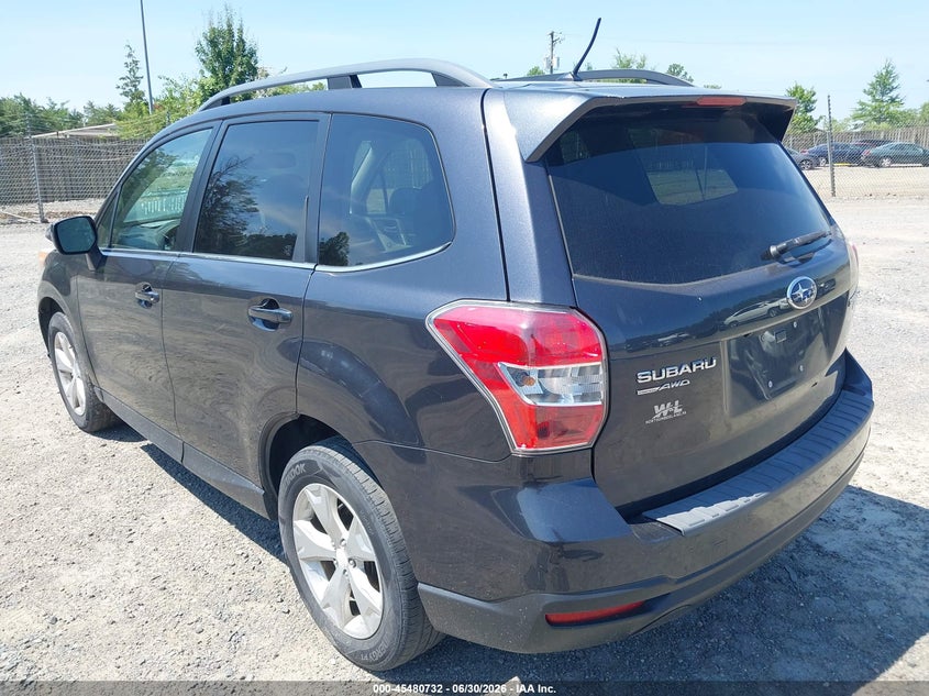 2015 SUBARU FORESTER auction photo 3