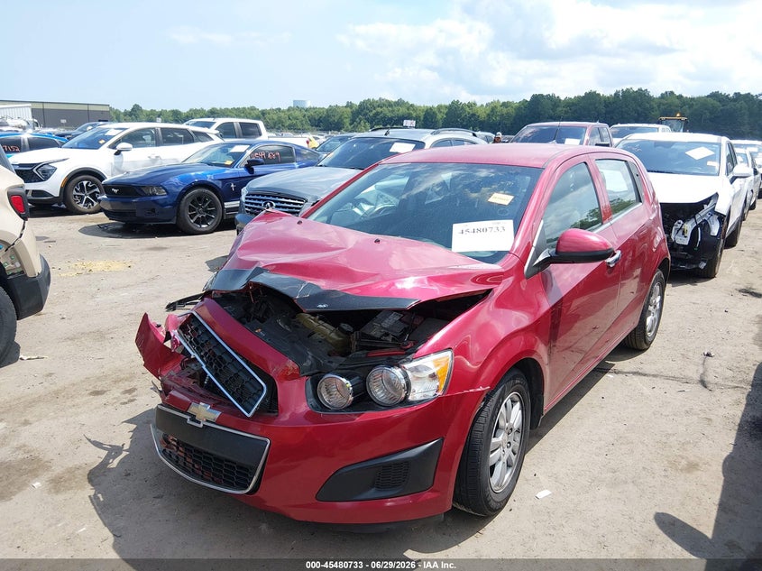 2014 Chevrolet Sonic Lt Auto 1G1JC6SH1E4108962 photo 1
