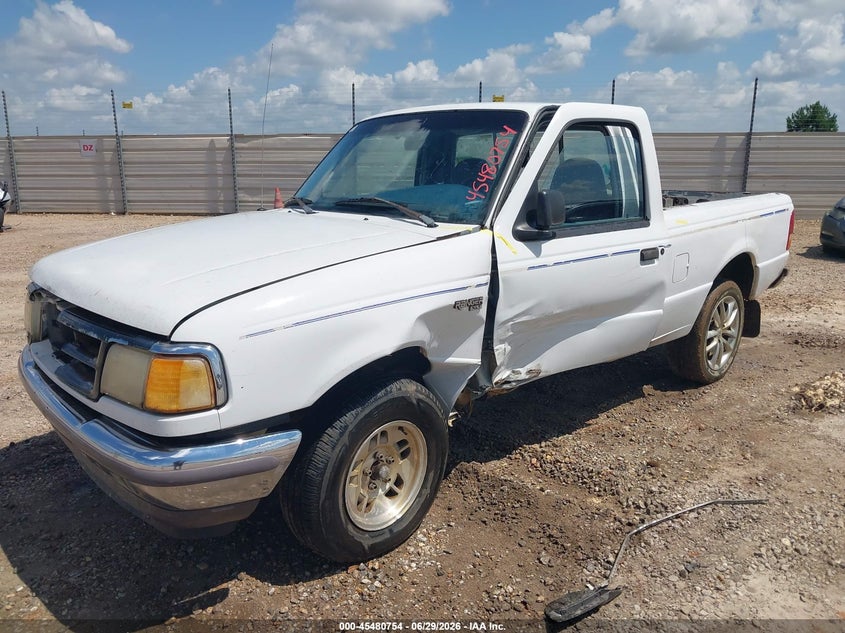 1997 Ford Ranger, Left Side, IAAI, VIN 1FTCR10A1VUA67286 — photo 2