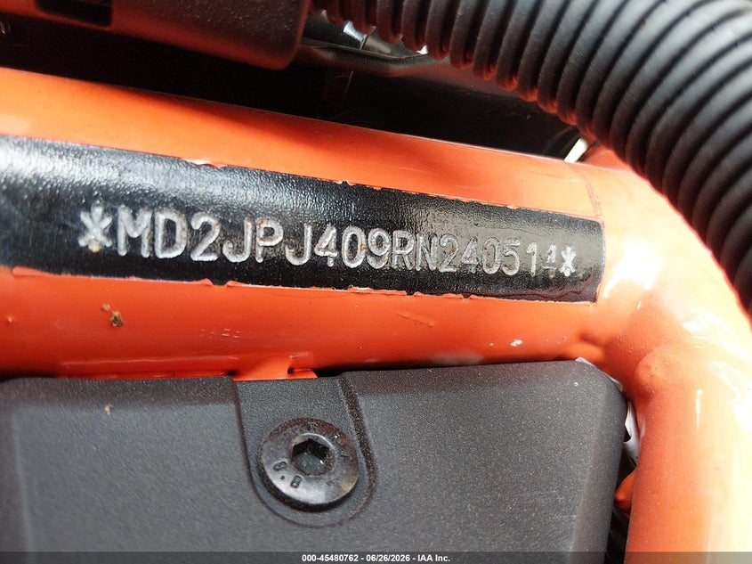 2024 Ktm 390 Duke VIN: MD2JPJ409RN240514 Lot: 45480762