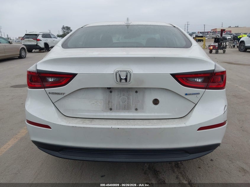 2019 Honda Insight Ex VIN: 19XZE4F51KE031514 Lot: 45480809