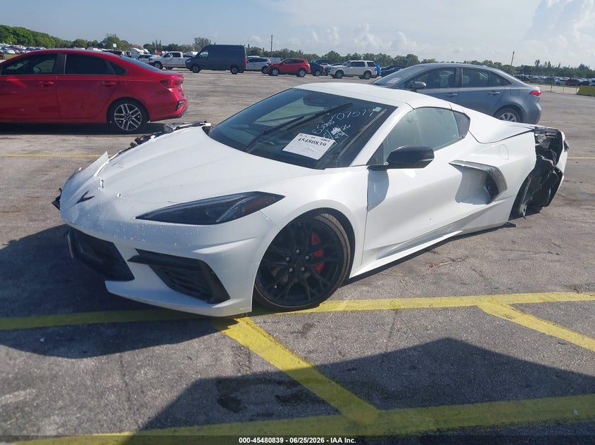 Vin: 1g1ya2d41s5107579, lot: 45979014, chevrolet corvette stingray rwd  1lt 20252