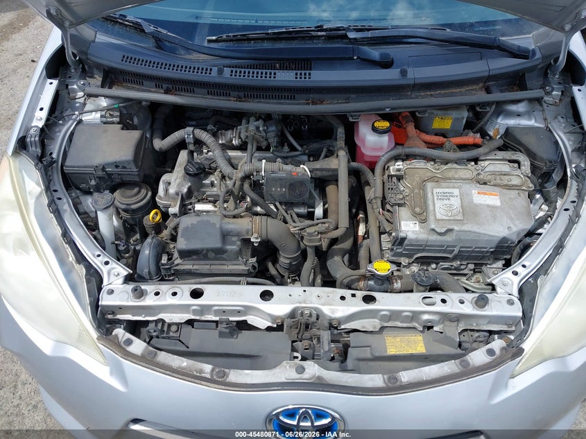2013 Toyota Prius C Two VIN: JTDKDTB30D1051312 Lot: 45480871