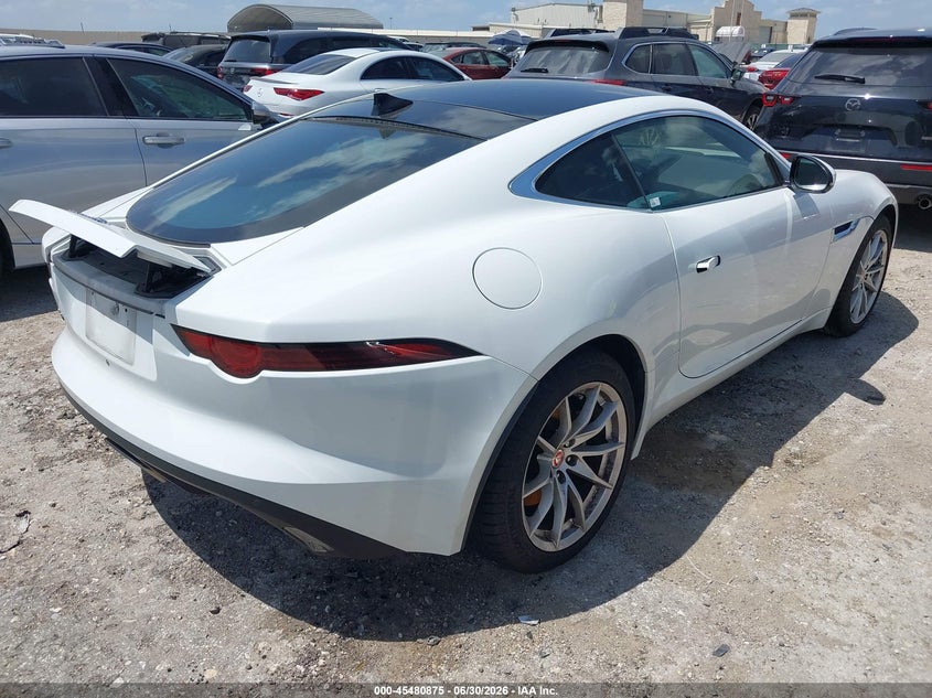 Vin: sajdd1gx3jck52325, lot: 45979050, jaguar f-type 296hp 20184