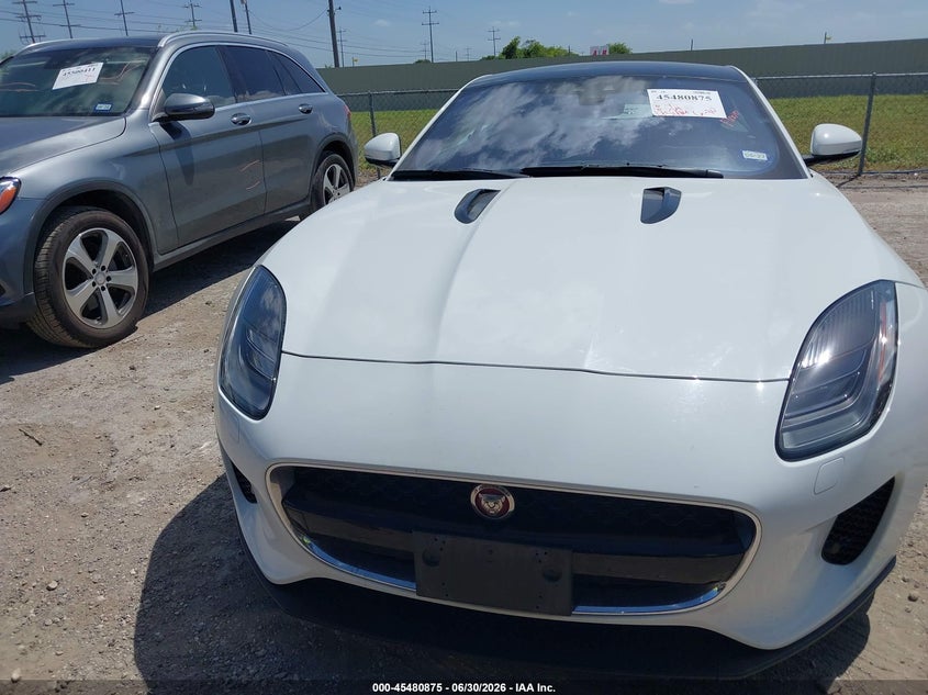 2018 Jaguar F-Type 296Hp VIN: SAJDD1GX3JCK52325 Lot: 45480875