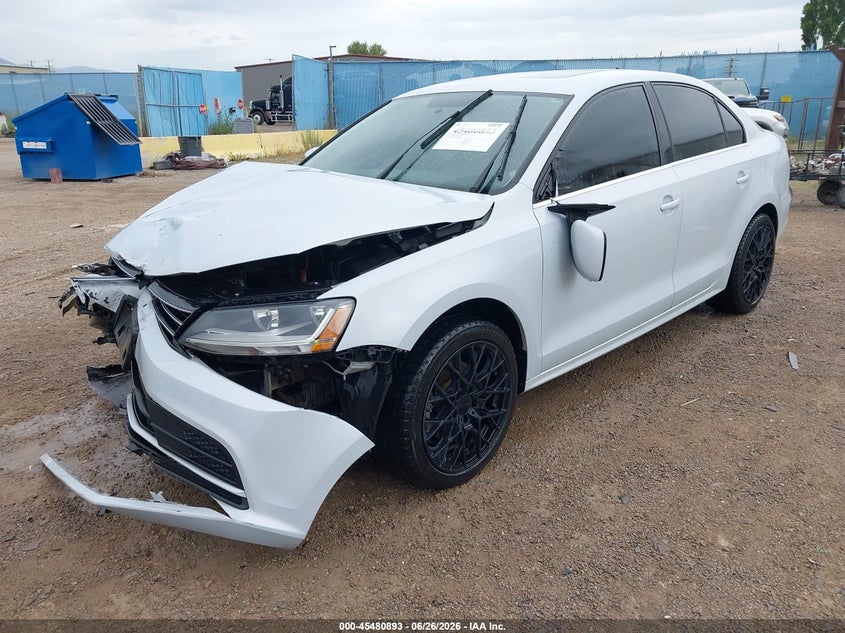 2017 Volkswagen Jetta, Front End, IAAI, VIN 3VWDB7AJ8HM284561 — photo 2