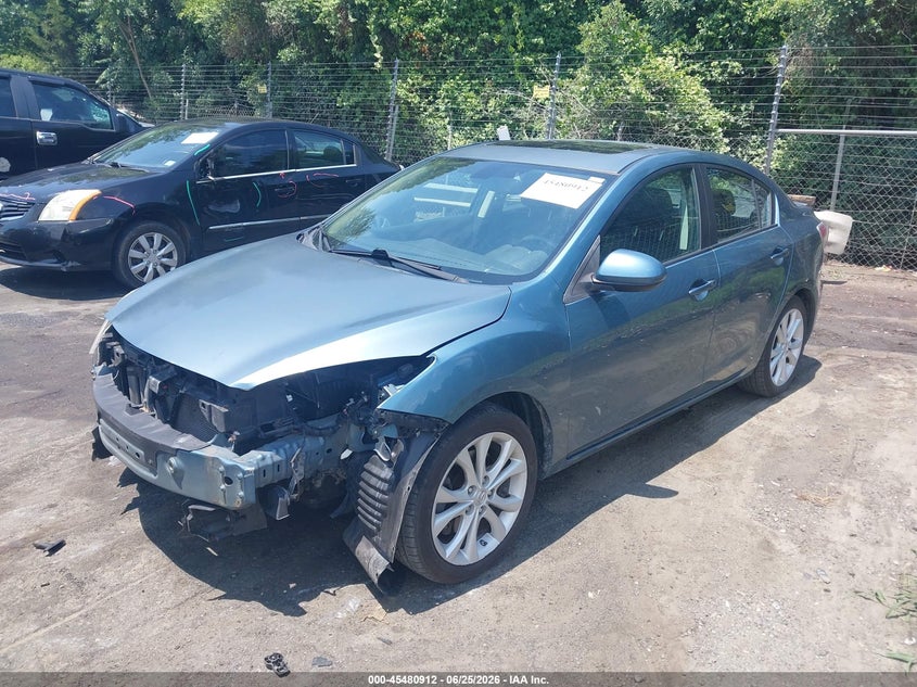Vin: jm1bl1u67b1440430, lot: 45979087, mazda mazda3 s sport 20112
