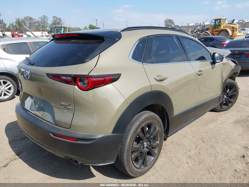 Vin: 3mvdmbxy5sm802071, lot: 45979108, mazda cx-30 2.5 carbon turbo 20254