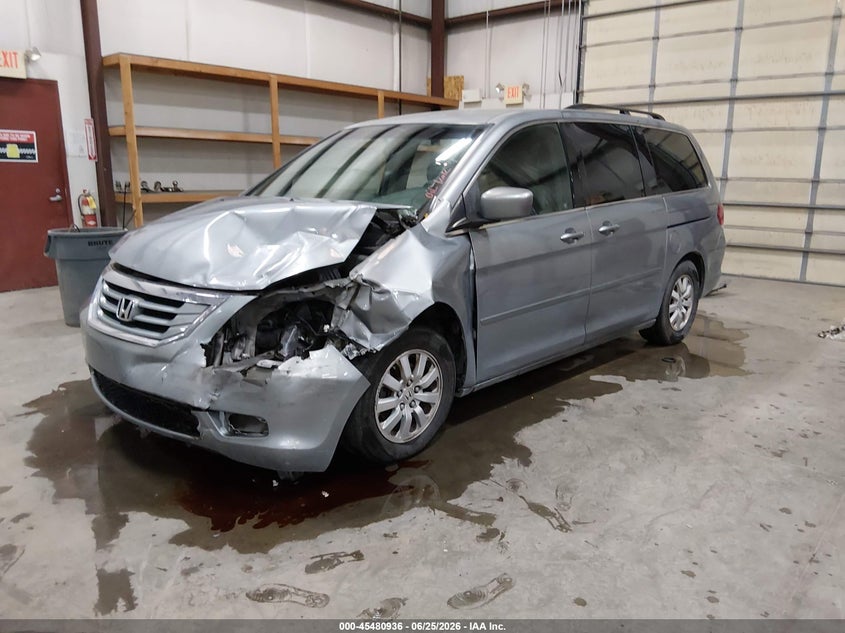 2010 Honda Odyssey, Front End, IAAI, VIN 5FNRL3H50AB022065 — photo 2