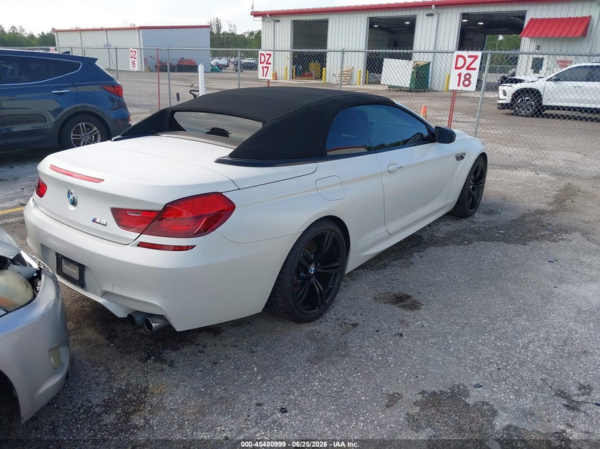 2017 BMW M6 CABRIO 4.4L V-8 DI, DOHC, VVT, TURBO, 560HP