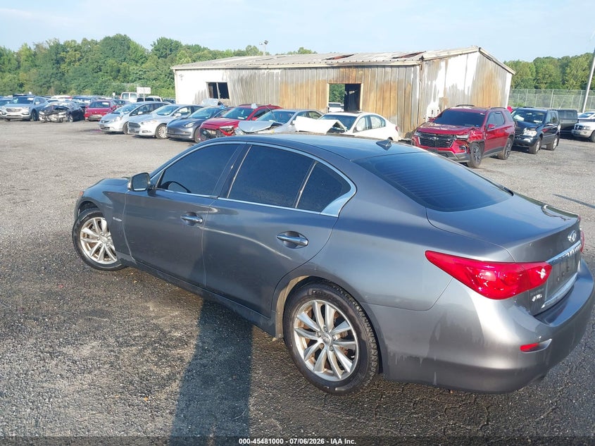 Vin: jn1av7ar3fm850477, lot: 45979175, infiniti q50 hybrid premium 20153