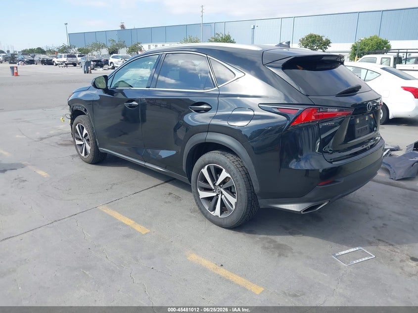 Vin: jtjdarbz1l5013004, lot: 45979187, lexus nx 300 20203