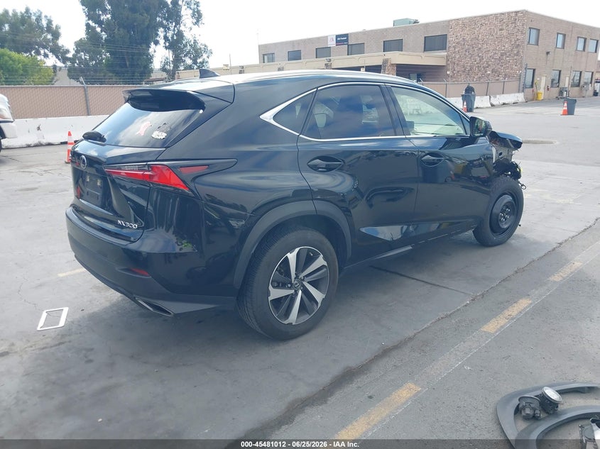 Vin: jtjdarbz1l5013004, lot: 45979187, lexus nx 300 20204