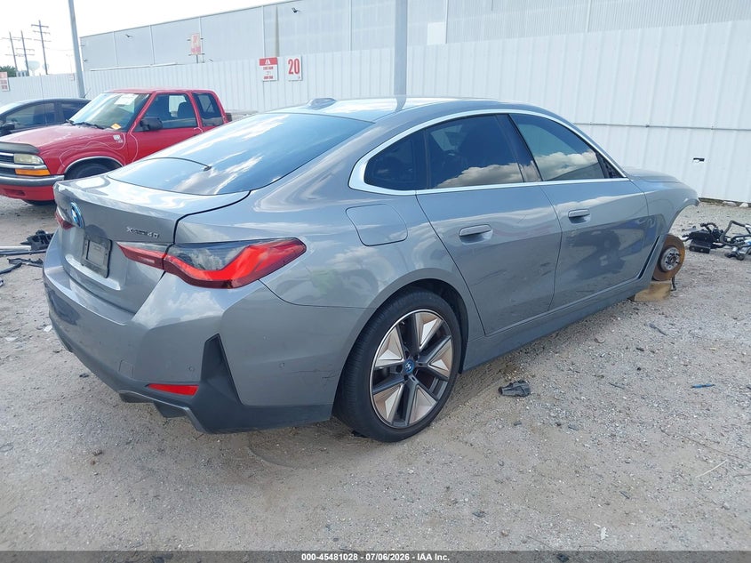 Vin: wby83fb05rft37055, lot: 45979203, bmw i4 gran coupe xdrive40 20244