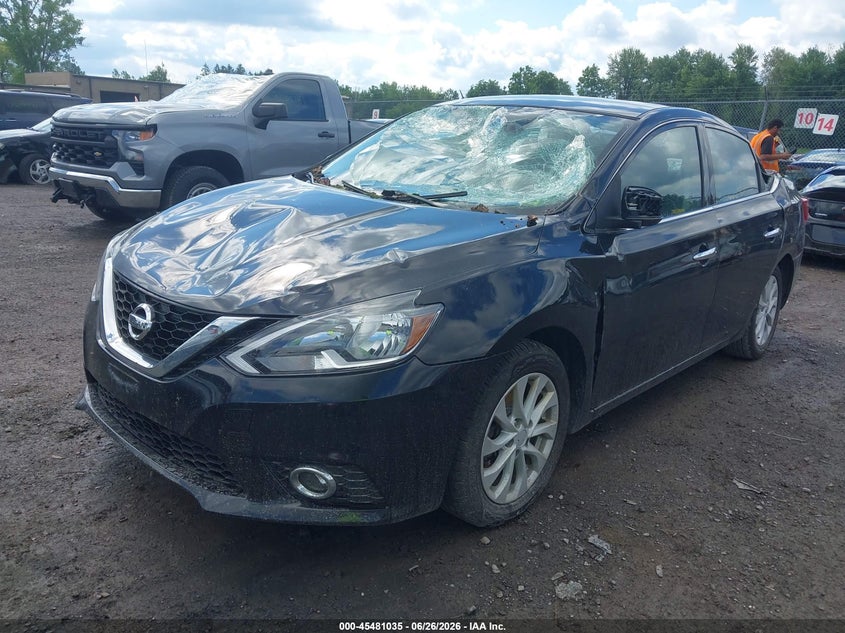 3N1AB7AP5KY355132 2019 Nissan Sentra Sv photo 1