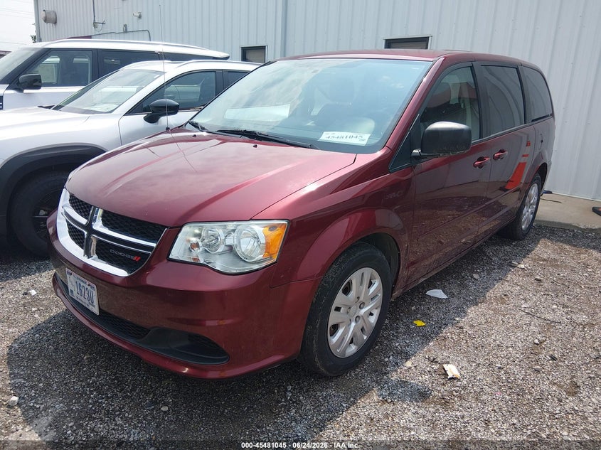 Vin: 2c4rdgbg1hr736798, lot: 45979220, dodge grand caravan se 20172