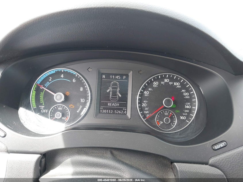2013 VOLKSWAGEN JETTA HYBRID auction photo 7