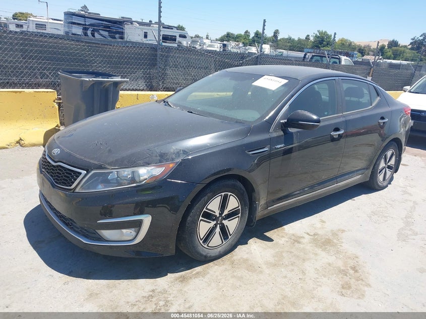 2013 Kia Optima Hybrid Lx KNAGM4AD5D5056128 photo 1
