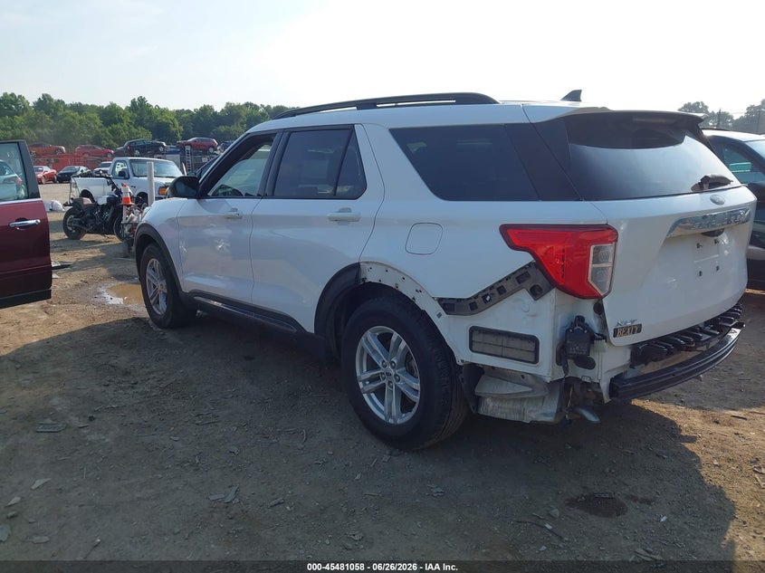 Vin: 1fmsk7dh7ngb05026, lot: 45979233, ford explorer xlt 20223