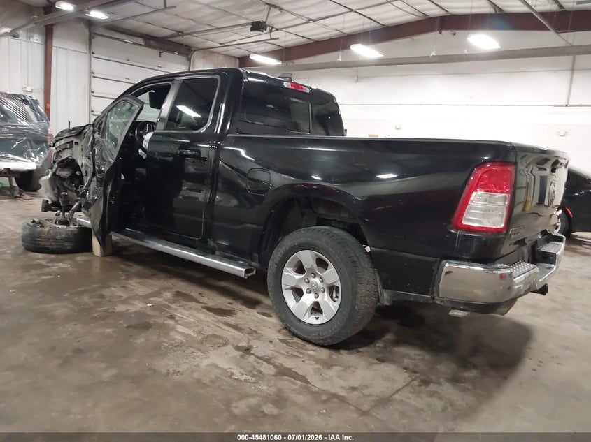 Vin: 1c6srfbt9nn472661, lot: 45979235, ram 1500 big horn  4x4 6'4 box 20223