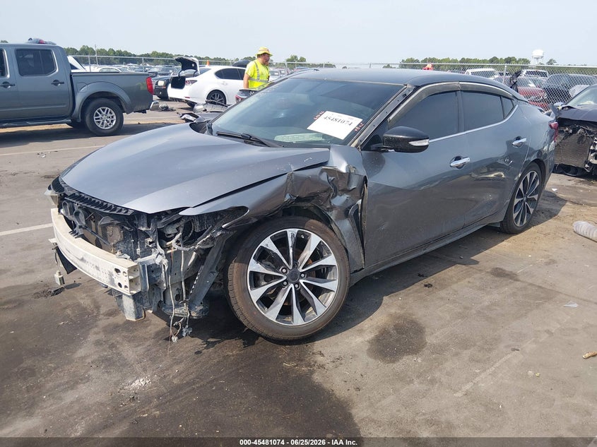 Vin: 1n4aa6ap1gc387608, lot: 45979249, nissan maxima 3.5 sr 20162