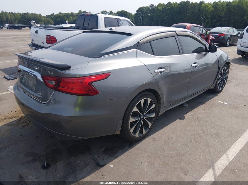Vin: 1n4aa6ap1gc387608, lot: 45979249, nissan maxima 3.5 sr 20164