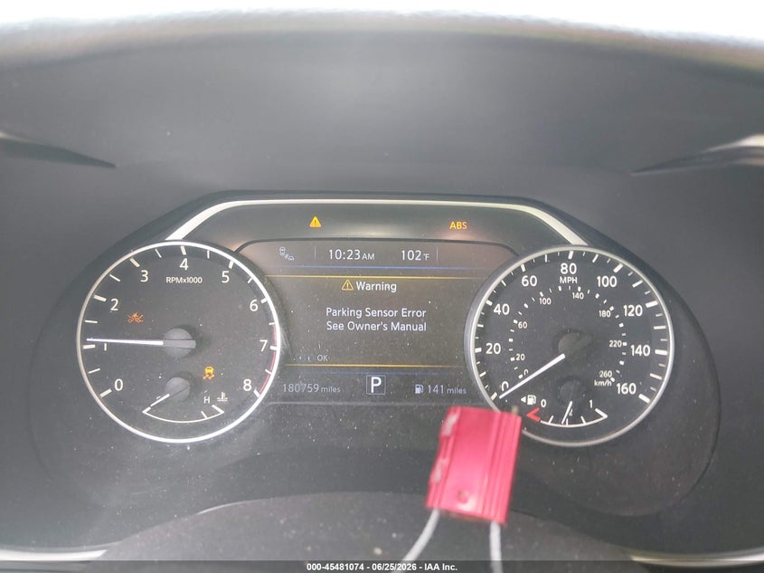 2016 NISSAN MAXIMA auction photo 7