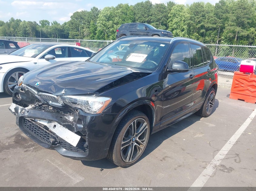Vin: 5uxwx9c38h0w70826, lot: 45979254, bmw x3 xdrive28i 20172
