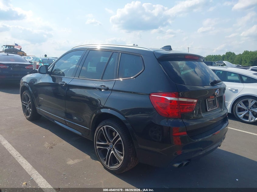 Vin: 5uxwx9c38h0w70826, lot: 45979254, bmw x3 xdrive28i 20173