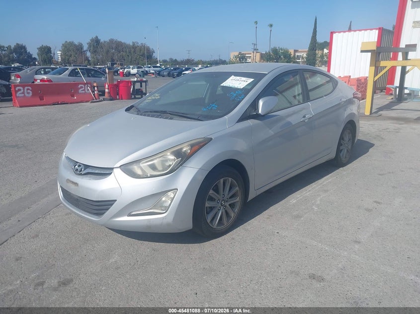 Vin: kmhdh4ae5eu082590, lot: 45979265, hyundai elantra se 20142