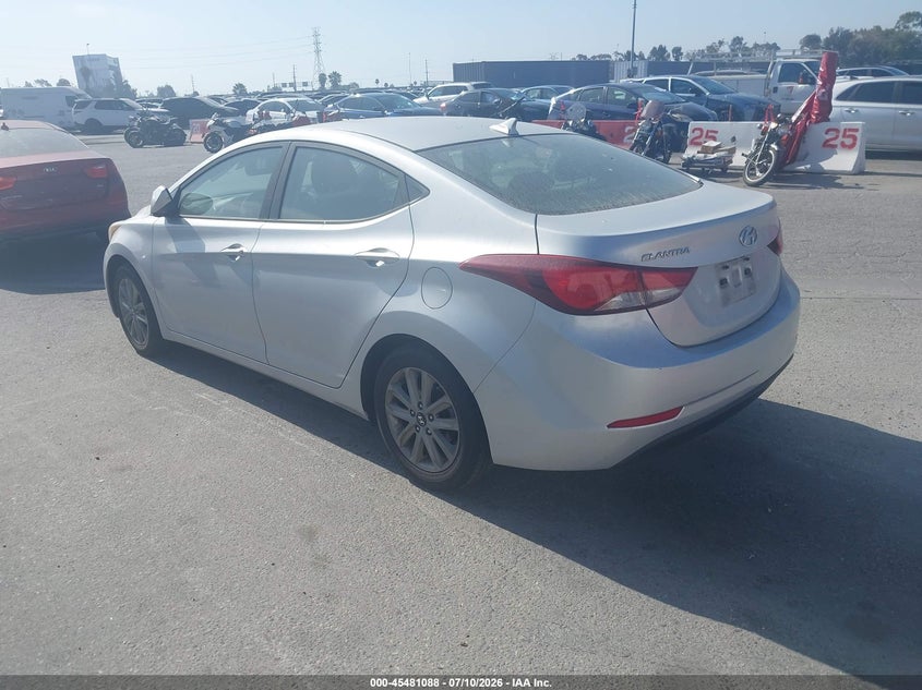 Vin: kmhdh4ae5eu082590, lot: 45979265, hyundai elantra se 20143