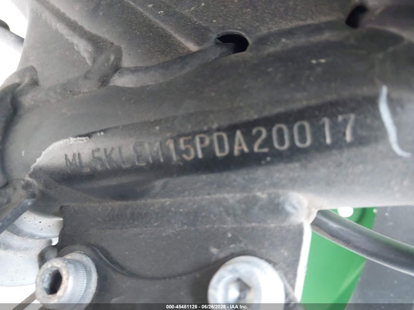 2023 Kawasaki Kl650 M VIN: ML5KLEM15PDA20017 Lot: 45481126