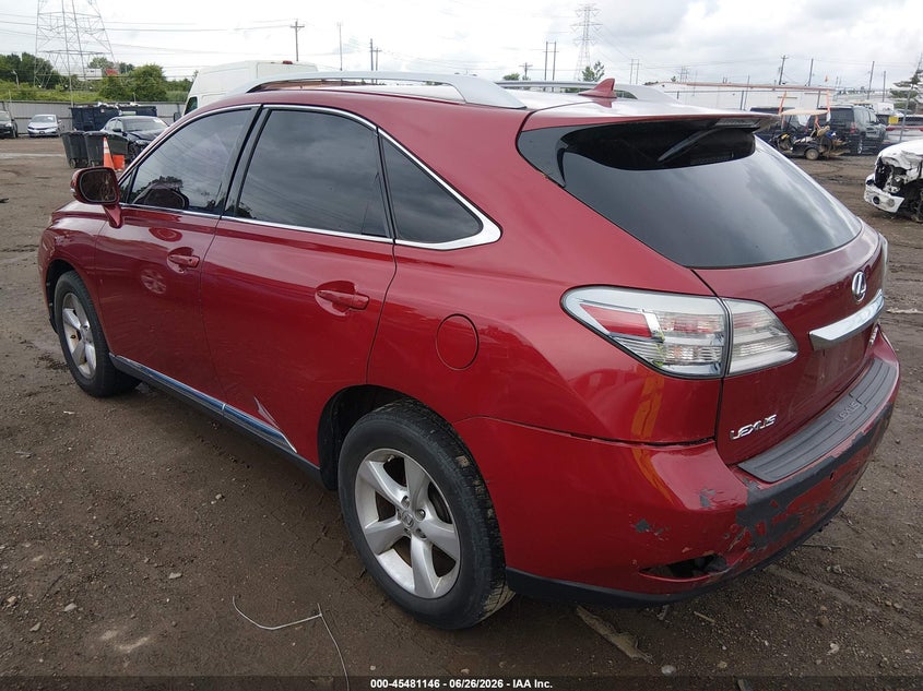 Vin: 2t2bk1ba8ac047360, lot: 45979321, lexus rx 350 20103
