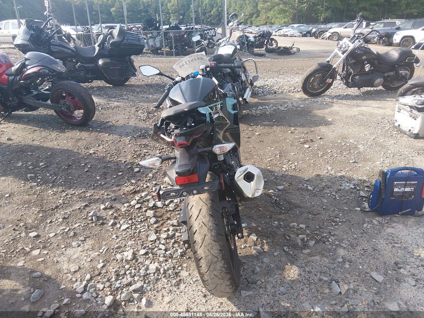 2020 Kawasaki Ex400 VIN: JKAEXKG11LDA64828 Lot: 45481148