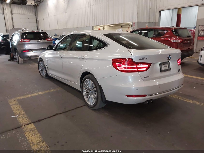 Vin: wba3x5c59ed556754, lot: 45979342, bmw 328i gran turismo xdrive 20143