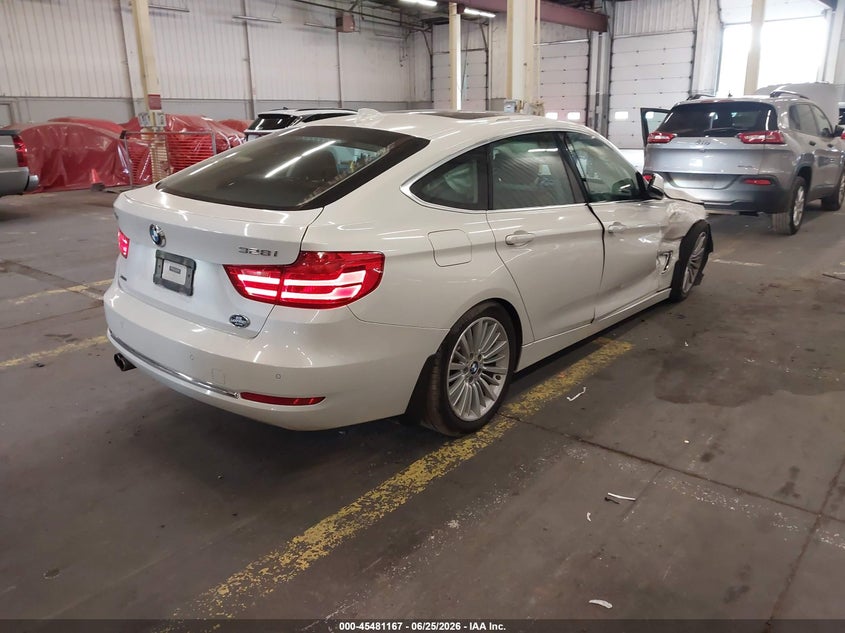 Vin: wba3x5c59ed556754, lot: 45979342, bmw 328i gran turismo xdrive 20144