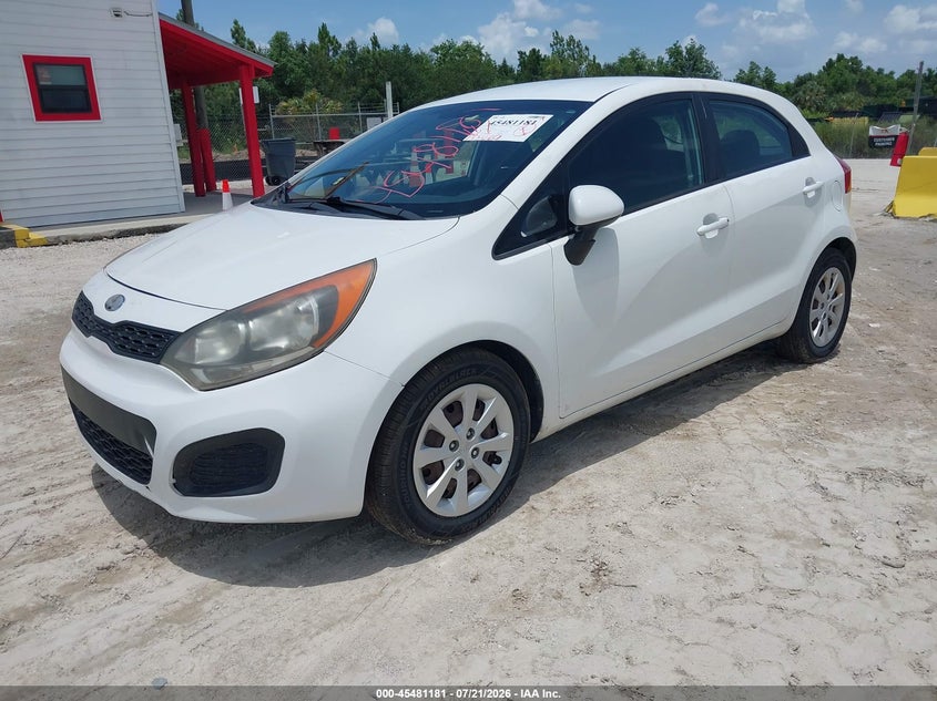 Vin: knadm5a33d6310204, lot: 45979356, kia rio lx 20132