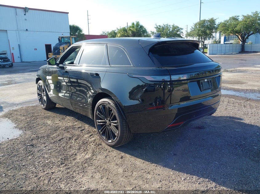 Vin: salyl2fu2ta829000, lot: 45979358, land rover range rover velar p400 dynamic se 20263