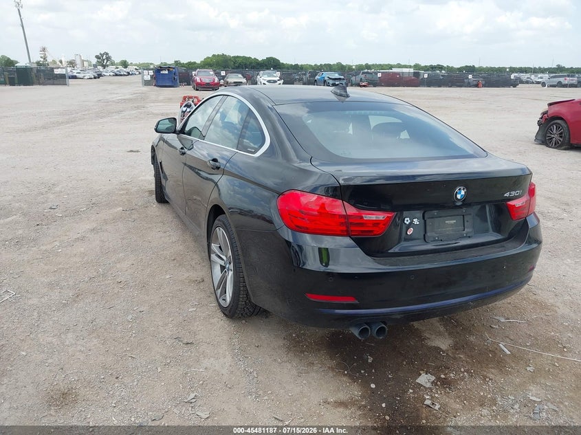 Vin: wba4f7c30hg788910, lot: 45979362, bmw 430i gran coupe 20173