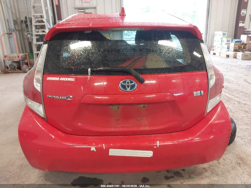 TOYOTA PRIUS C - zdjęcie 16