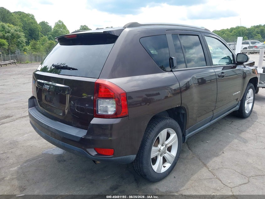 Vin: 1c4njcba8ed642332, lot: 45979368, jeep compass sport 20144