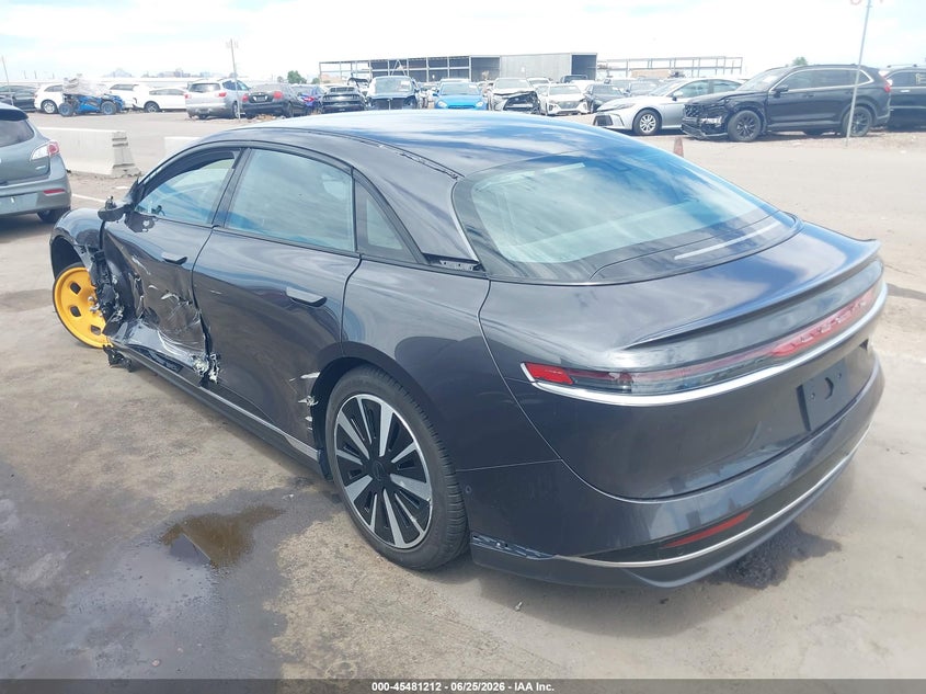 2025 Lucid Air Touring VIN: 50EA1TEA3SA005495 Lot: 45481212